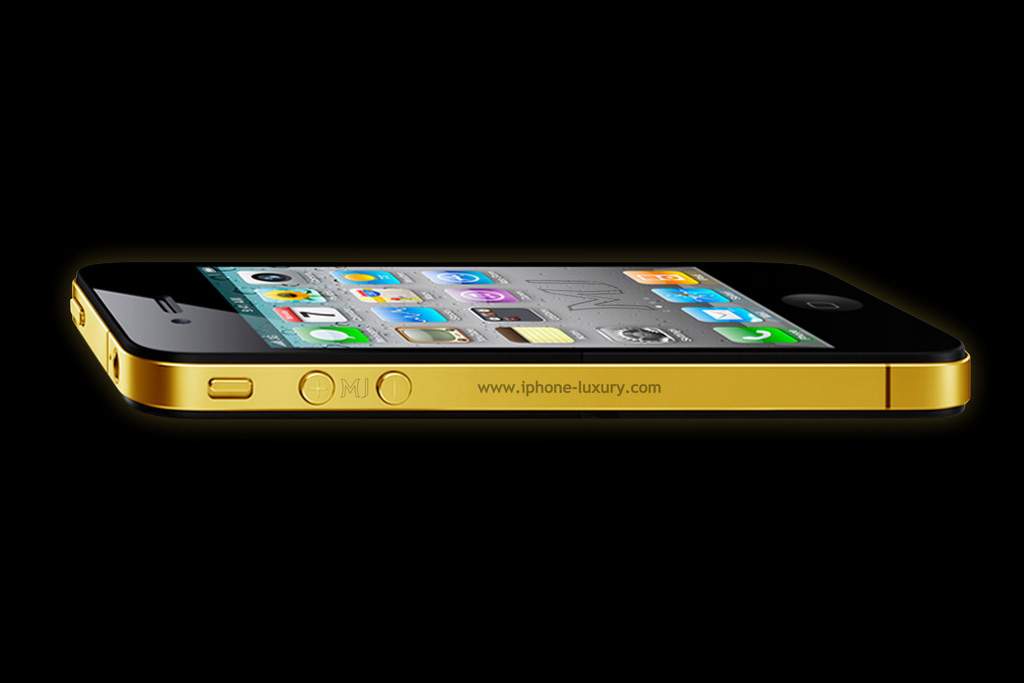 Original Apple iPhone 4G - Gold Luxury Edition by MJ - Yellow Gold 777