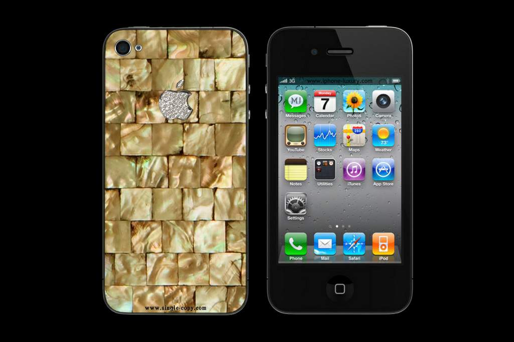 UNIQUE APPLE iPHONE PEARL EDITION - VIP CUSTOMIZE by MJ
