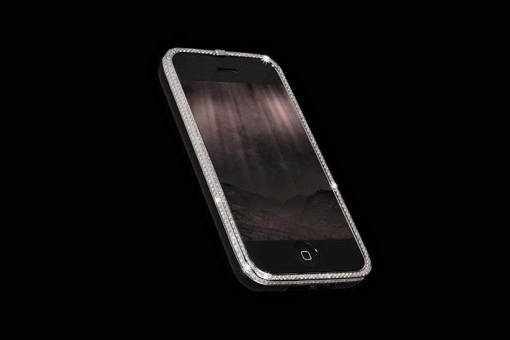 Apple iPhone Diamond Gold Platinum 777 Limited Edition - Unique Brilliant 99 cut. 